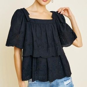 Hayden Top in Black - size Medium